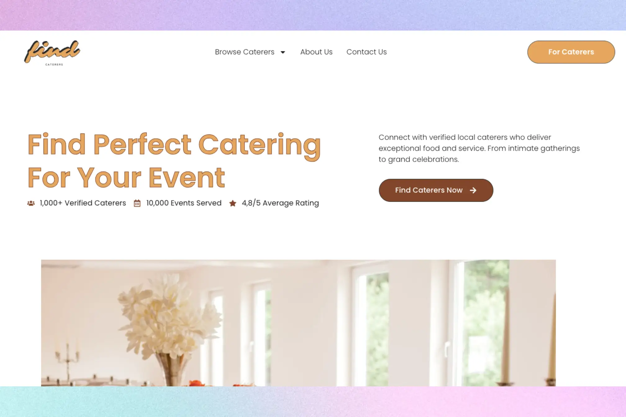 find caterers